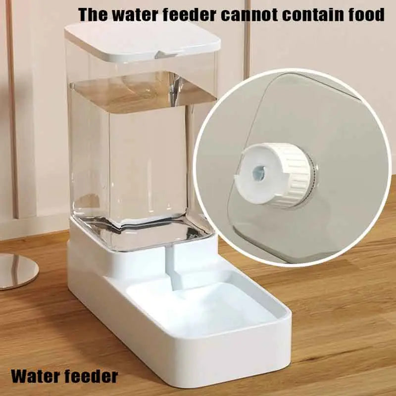 Automatic Pet Food Feeder & Water Dispenser