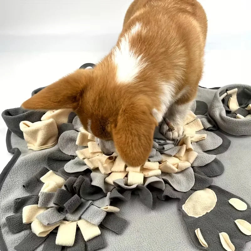 Dog Snuffle Mat — Interactive Feeding Puzzle & Enrichment Toy
