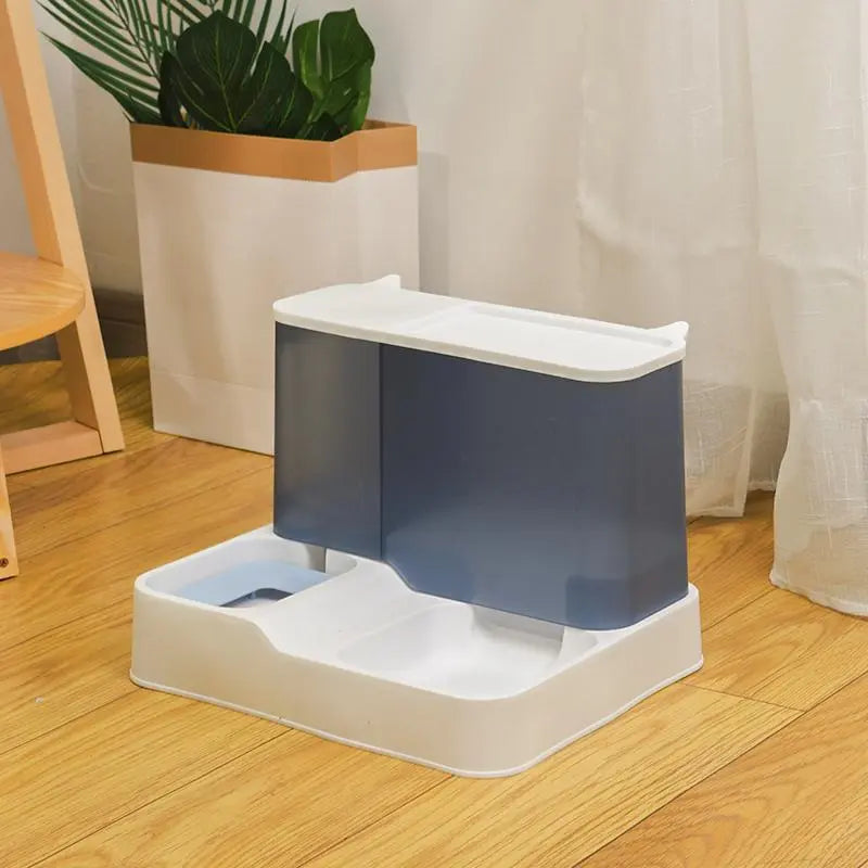 Automatic Pet Food Feeder & Water Dispenser