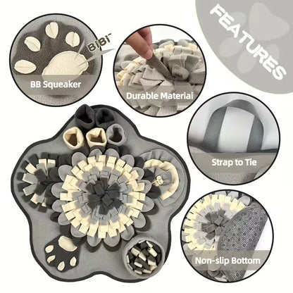 Dog Snuffle Mat — Interactive Feeding Puzzle & Enrichment Toy