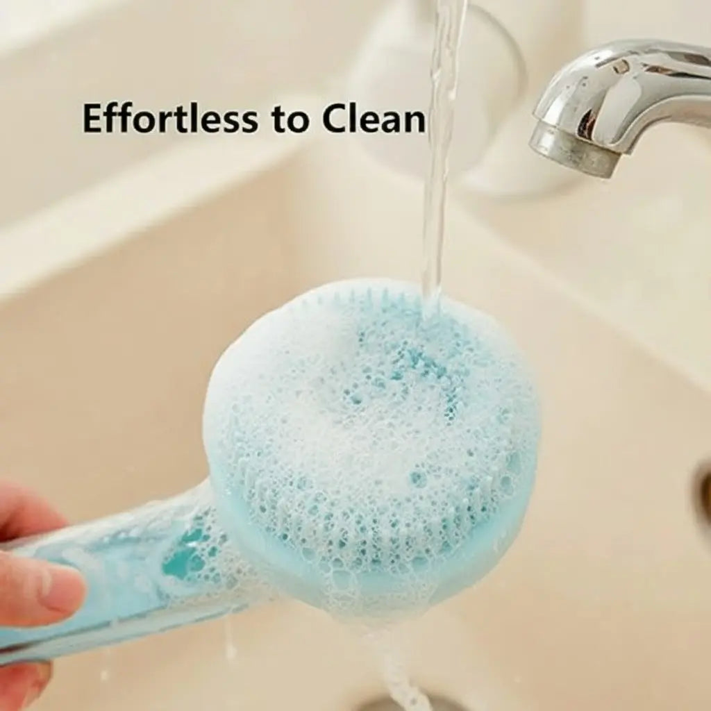 2026 Enhanced 2-In-1 Pet Bath Brush with Integrated Soap Dispenser, Soft Silicone Grooming and Shedding Comb for Dogs and Cats, Gentle Massage Scrubber for Efficient Bathing and Improved Coat Cleanliness