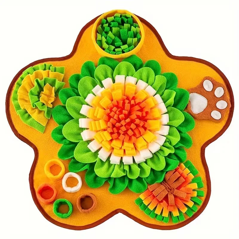 Dog Snuffle Mat — Interactive Feeding Puzzle & Enrichment Toy
