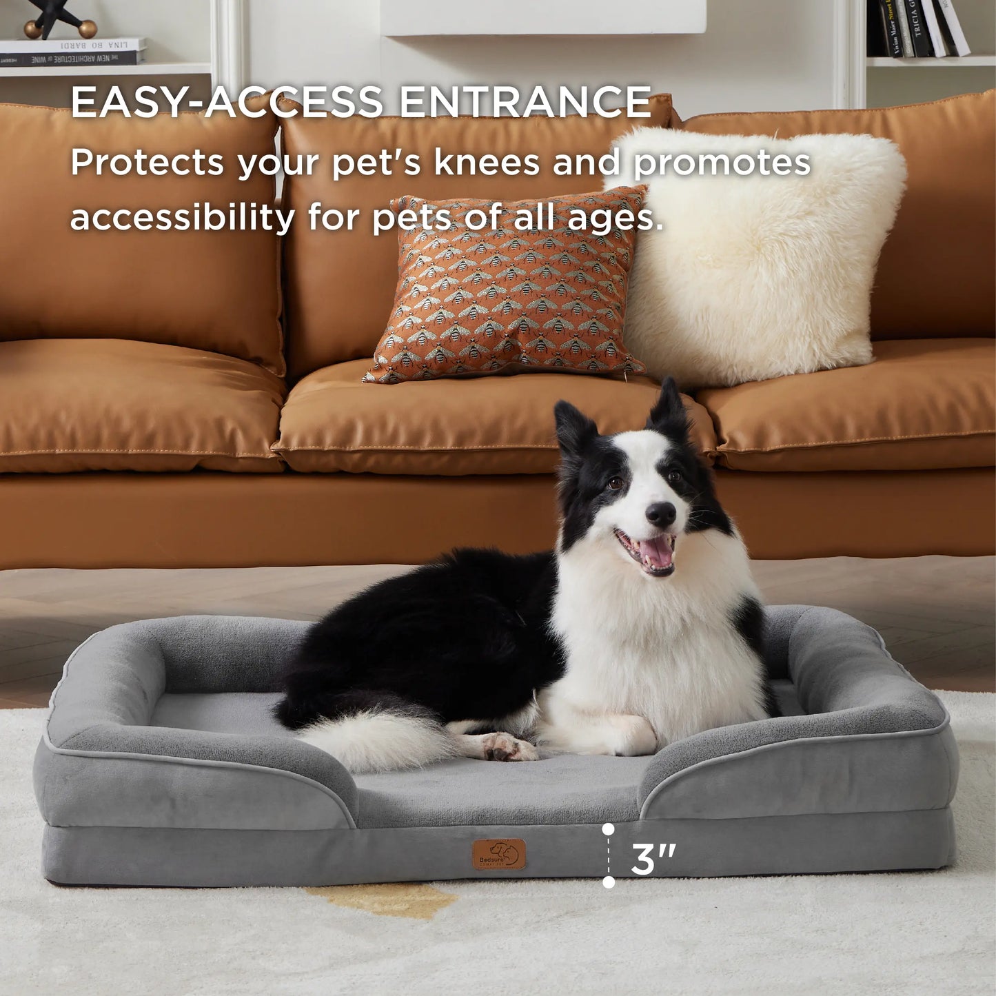 Premium  Pet bed with Washable Cover