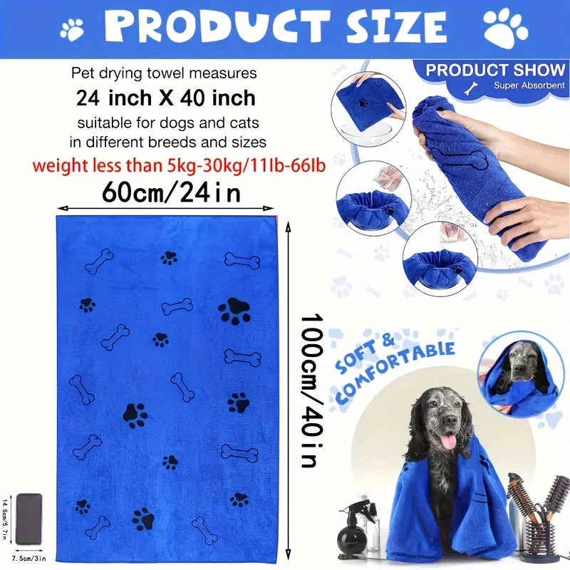 microfibre pet towel