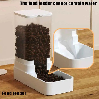 Automatic Pet Food Feeder & Water Dispenser