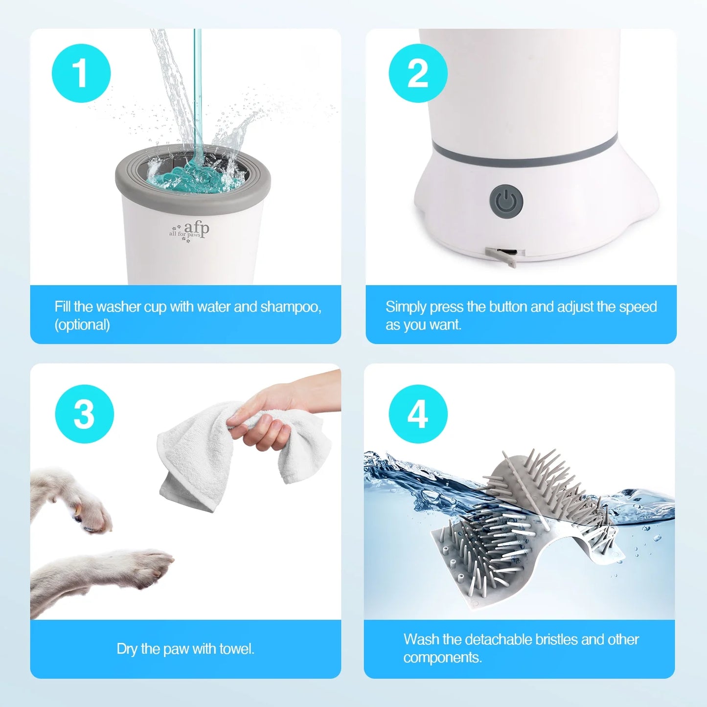 Automatic Dog Paw Washer