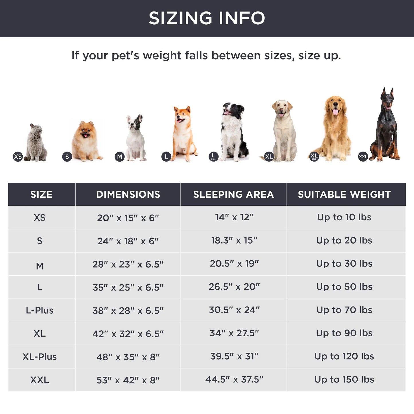 Premium  Pet bed with Washable Cover