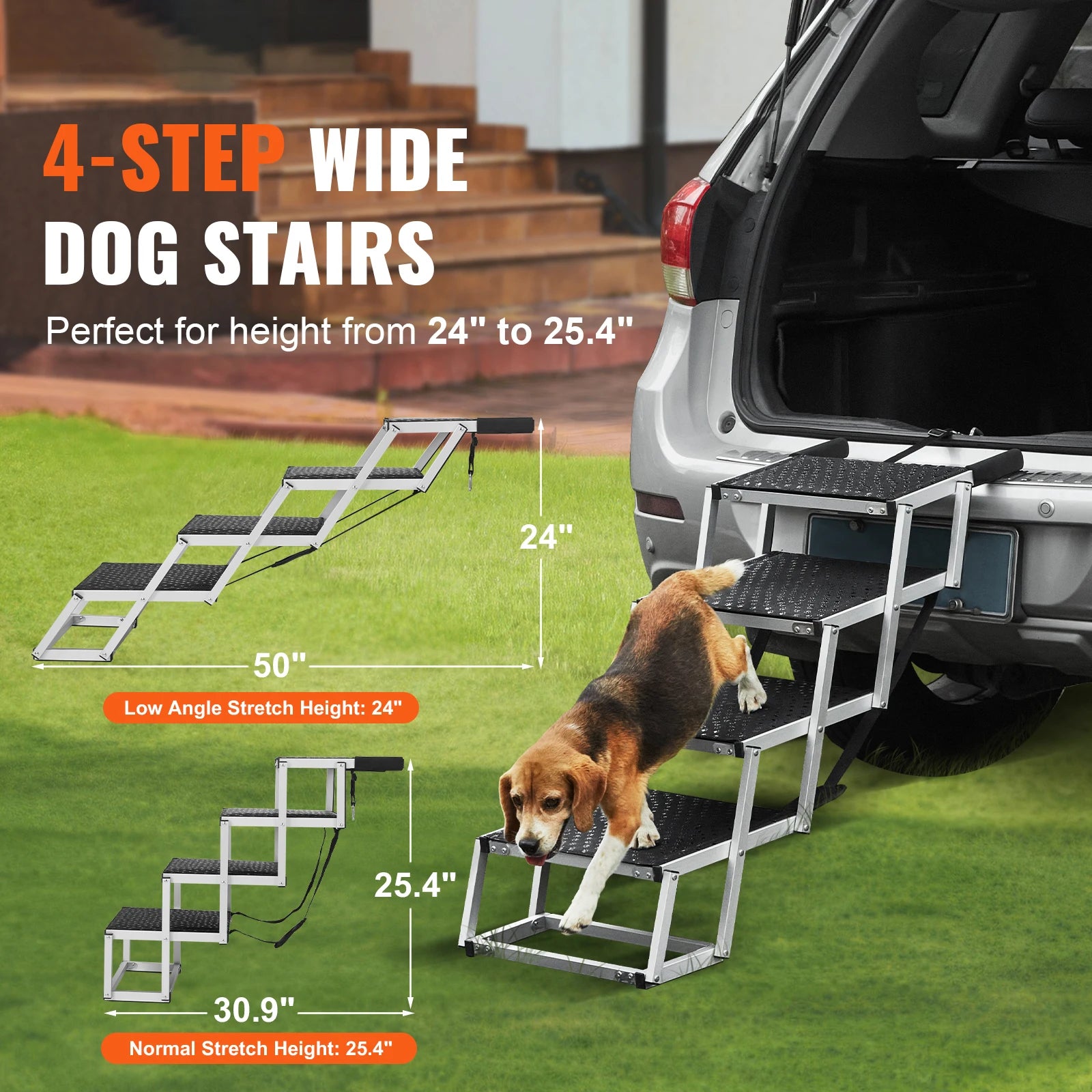 Dog Stairs for Cars 