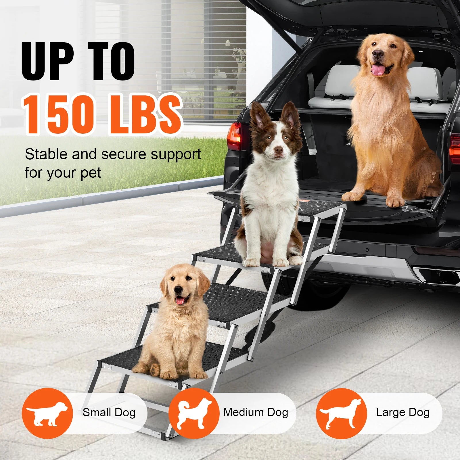 Dog Stairs for Cars 