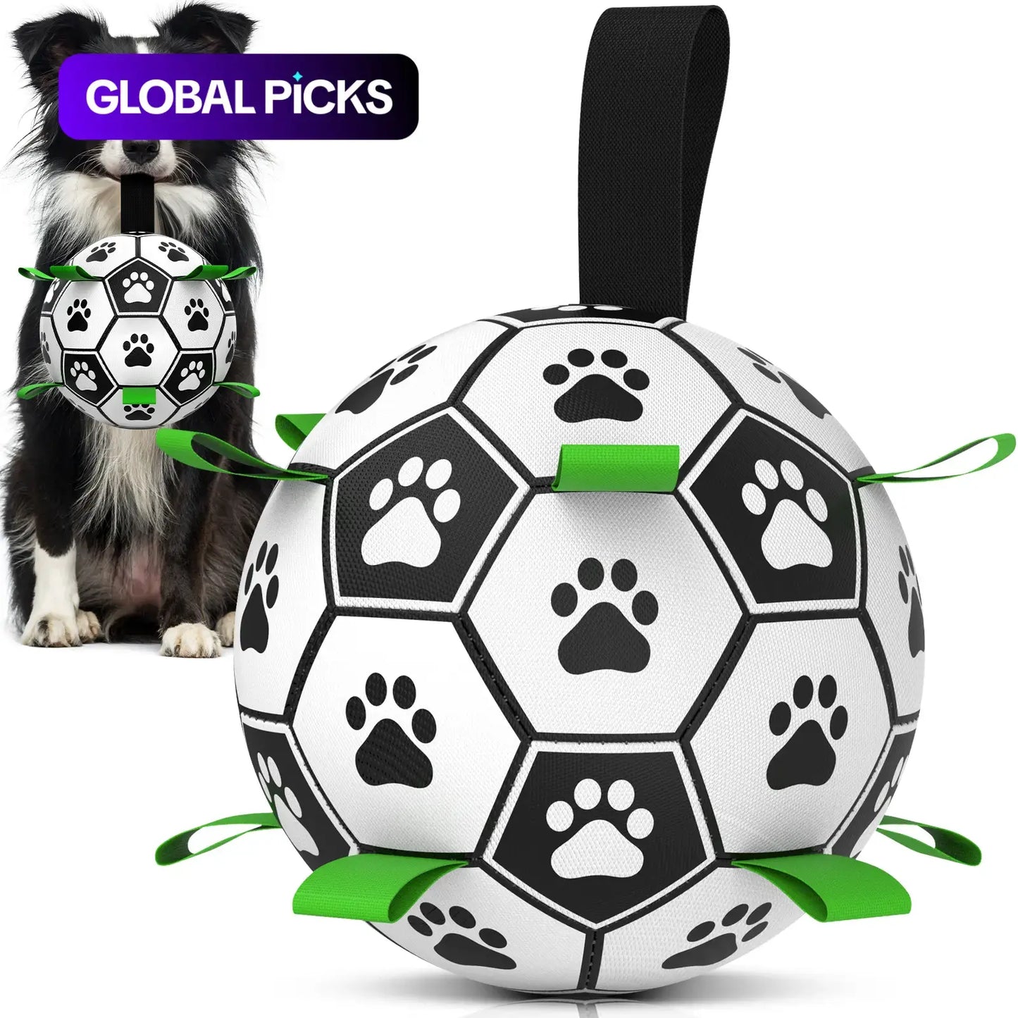 Paw-Grip Dog Football