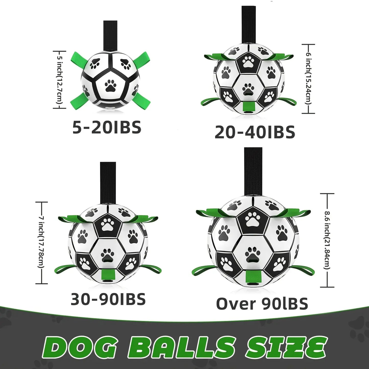 Paw-Grip Dog Football