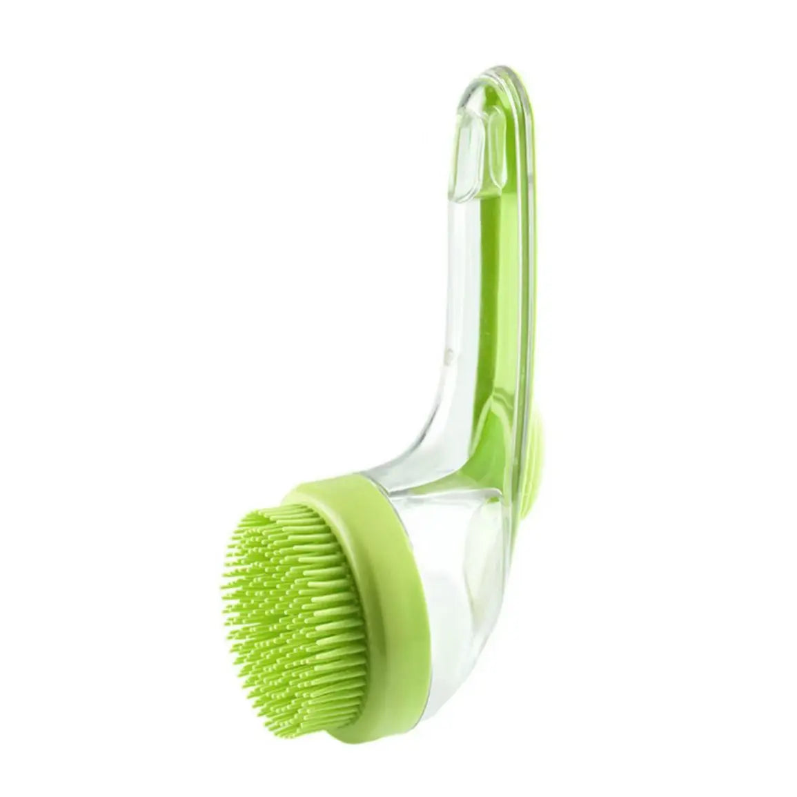2026 Enhanced 2-In-1 Pet Bath Brush with Integrated Soap Dispenser, Soft Silicone Grooming and Shedding Comb for Dogs and Cats, Gentle Massage Scrubber for Efficient Bathing and Improved Coat Cleanliness
